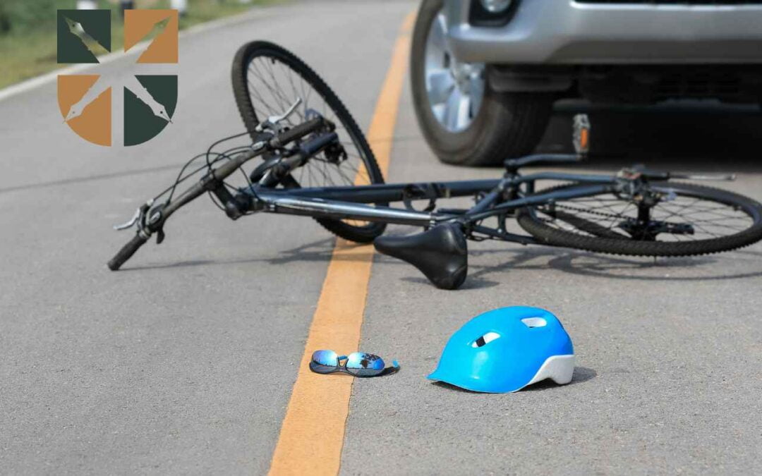 wypadek z rowerzystą