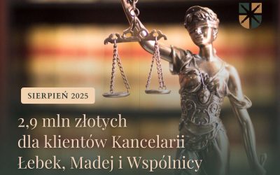 Prawie 3 mln złotych dla poszkodowanych w sierpniu