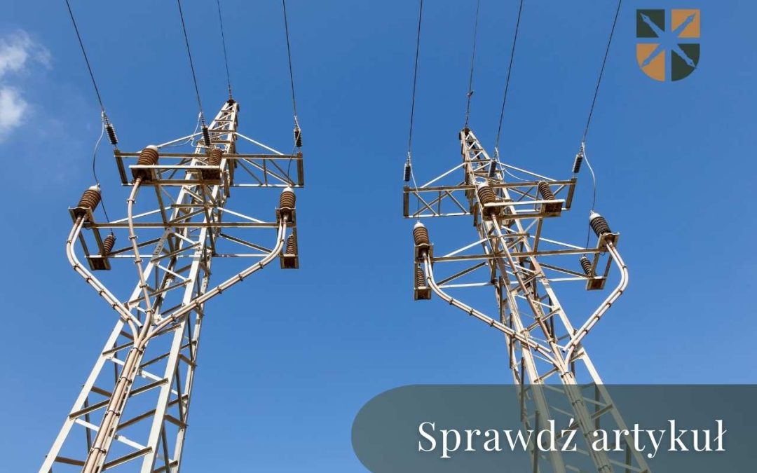 słupy energetyczne