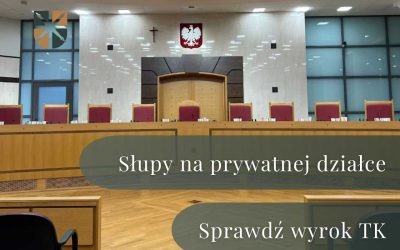 Słupy na prywatnej działce a odszkodowanie. Przełomowy wyrok TK P 10/16