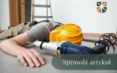 Wypadek przy pracy z winy pracownika – czy należy się odszkodowanie?